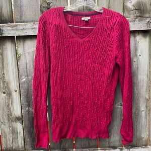Sonoma pink sweater sz. S